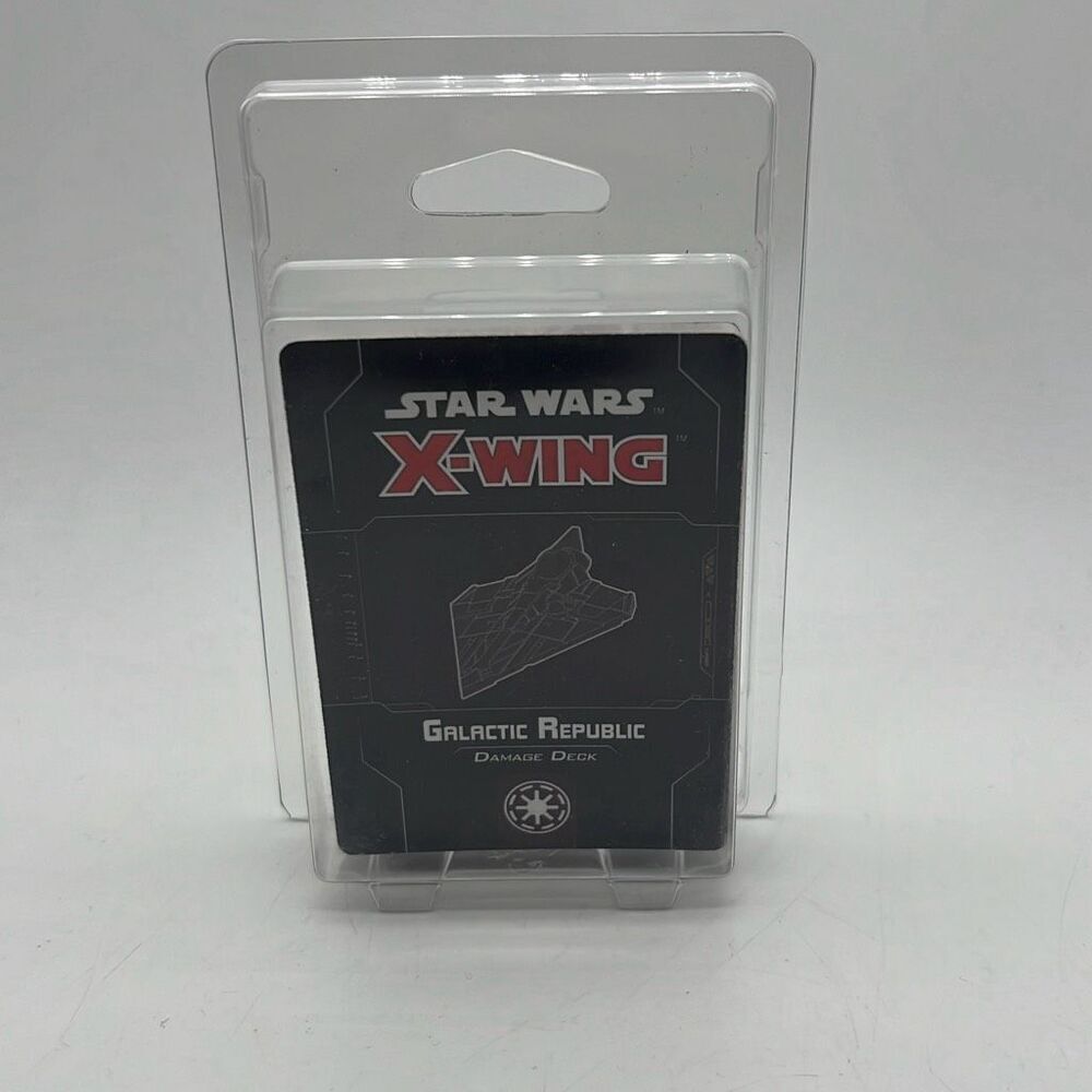 Star Wars X-Wing 2nd Edition Miniatures Game Galactic Republic DAMAGE DECK NEW🔥